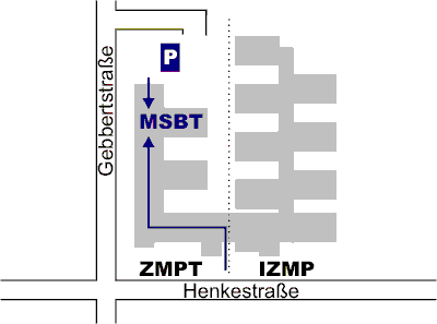 Gebäudeplan ZMPT
